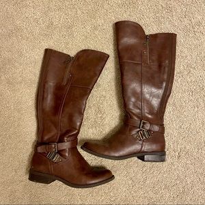 G by Guess Brown Riding Boots Size 7.5
